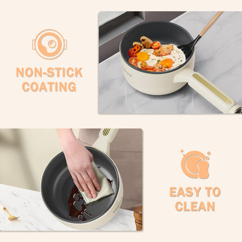 TOPWIT Cocina rápida y eficiente para arroz, huevos y ramen.