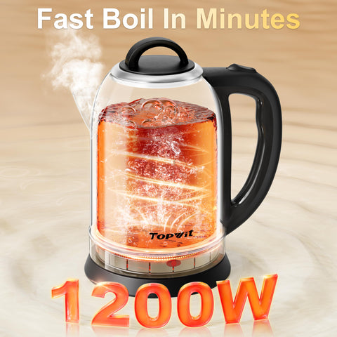 TopWit hervidor acero inoxidable interior libre de BPA para sabor puro