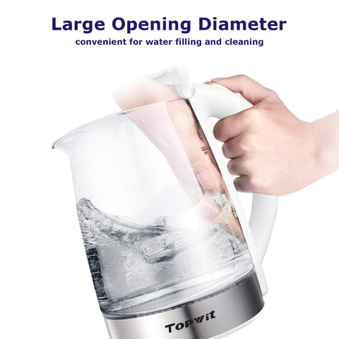 TopWit hervidor con calentamiento rápido para bebidas en minutos
