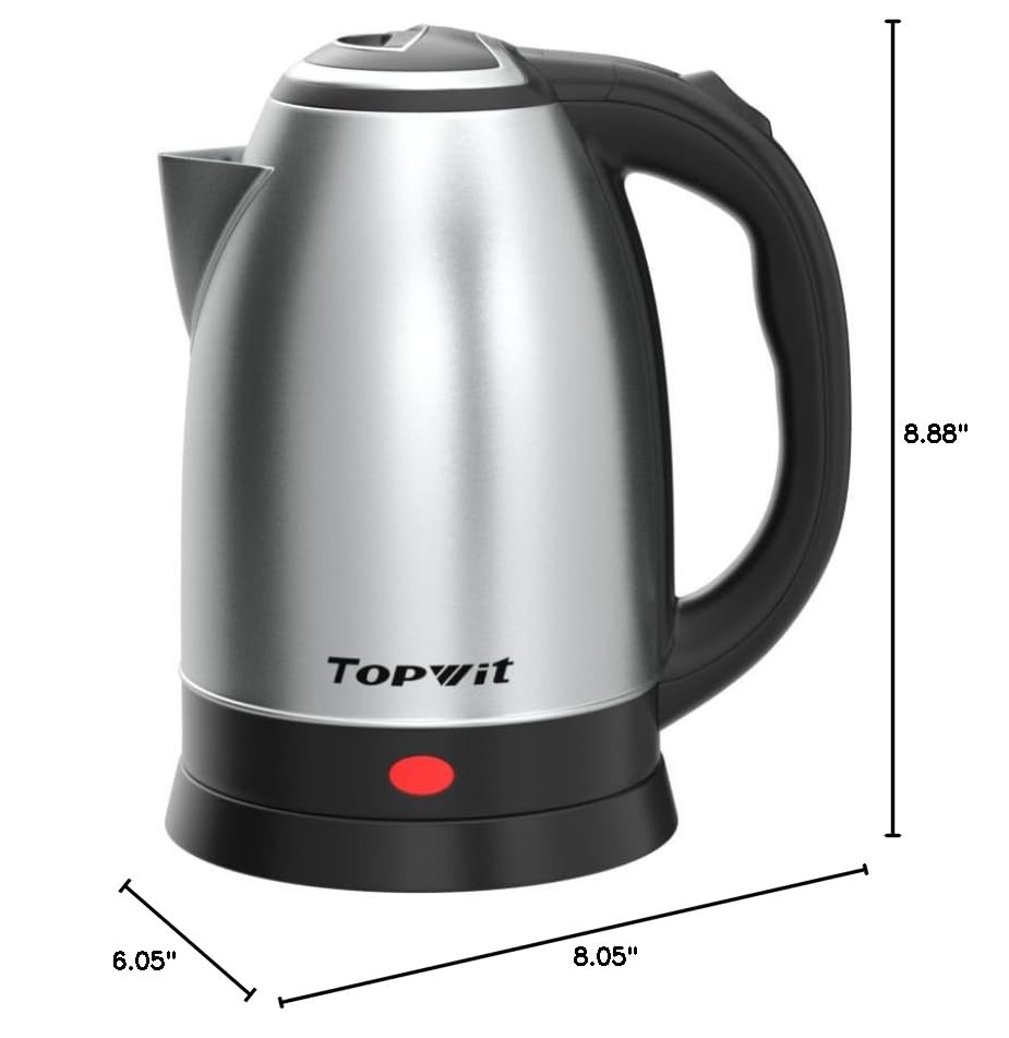 TopWit diseño en acero inoxidable garantiza durabilidad y sabor limpio