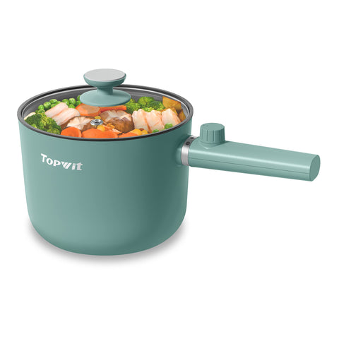 Topwit olla eléctrica 1.5L para ramen, preparación rápida y cómoda