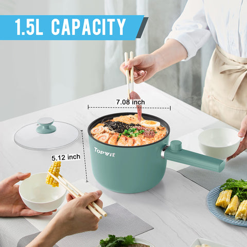 Topwit olla con control de potencia dual para diversas recetas