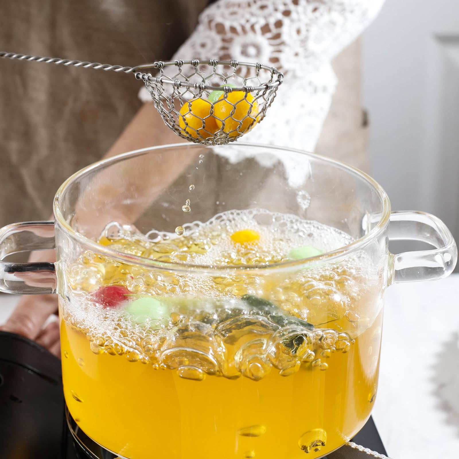 TOPZEA cazo para sopas y pastas, ideal para servir directamente.