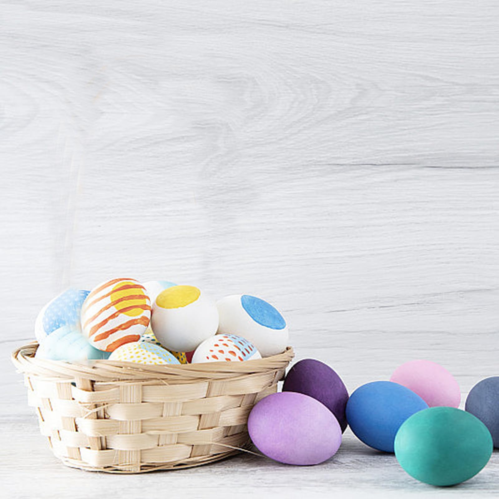 Cesta regalo natural TOPZEA en bambú, regalo sostenible y elegante
