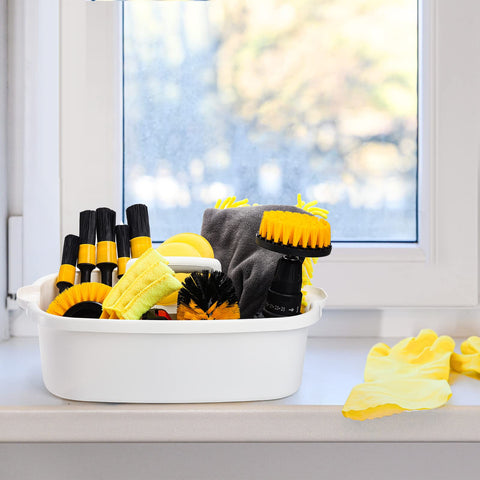 TOPZEA juego multiusos para suministros de limpieza, ideal para baño y cocina