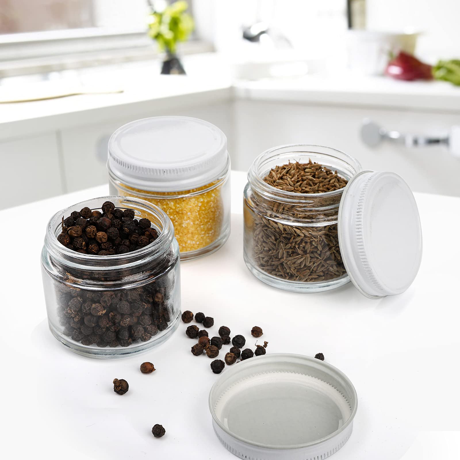 TOPZEA tarros vidrio para mermeladas y miel, práctico para regalos.