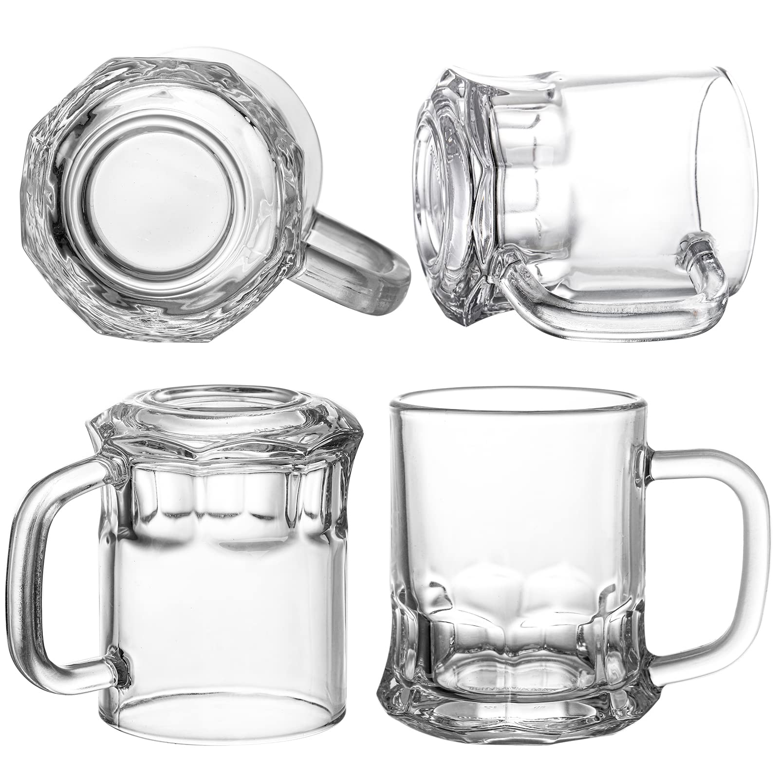 TOPZEA mini vasos para uso exterior en terraza o patio durante degustaciones.