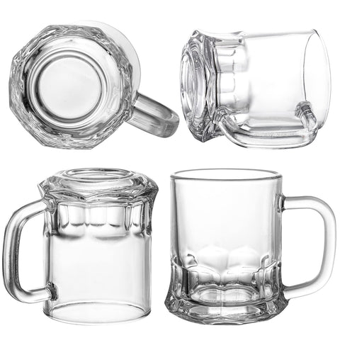 TOPZEA mini vasos para uso exterior en terraza o patio durante degustaciones.