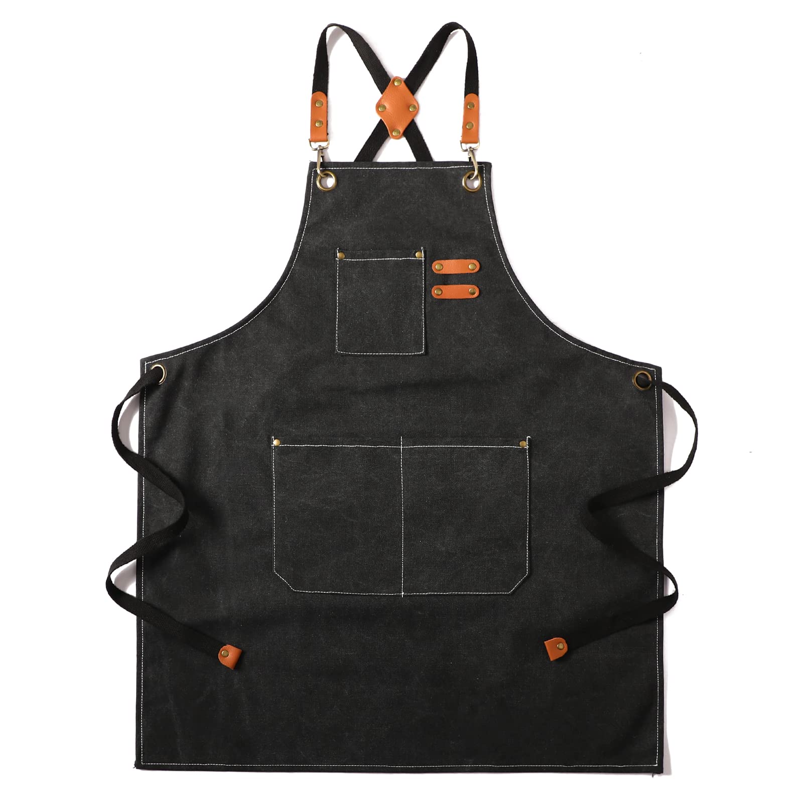 Delantal Tosewever con diseño cruzado trasero para comodidad en la cocina