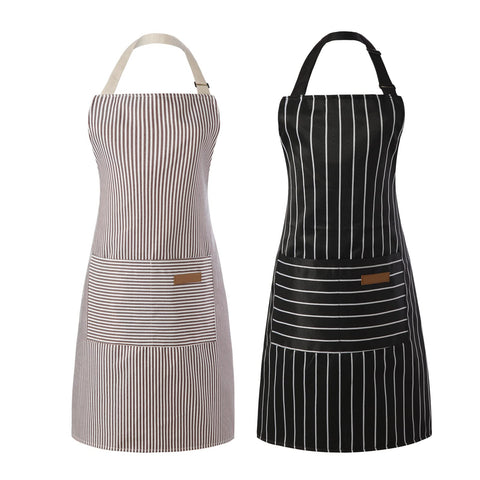 Delantal Tosewever con cuello ajustable para mayor comodidad al cocinar