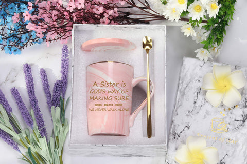 Toshiy: set con taza, cuchara y posavasos, regalo completo