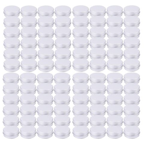 Lata Tosnail mini de aluminio 15 ml con tapa rosca, ideal para cosméticos y muestras.