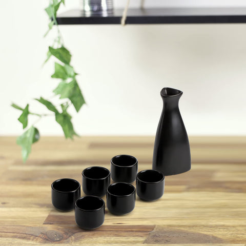 Tosnail Sake Set Capacidades, jarra 200 ml y tazas 35 ml