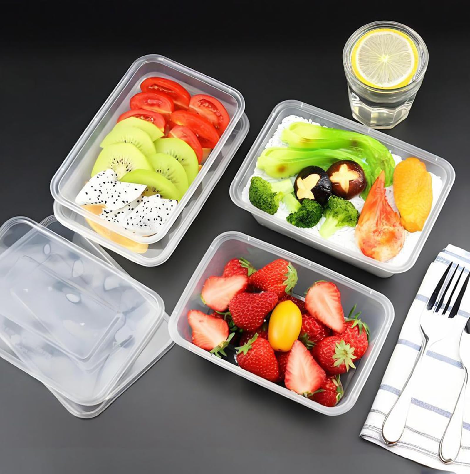 Tosnail libre de BPA ofrece almacenamiento seguro de alimentos.
