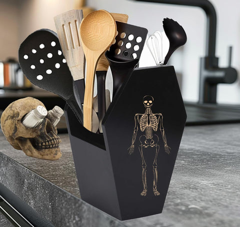 TOSOENPHY diseño gótico con ataúd decorativo para la cocina