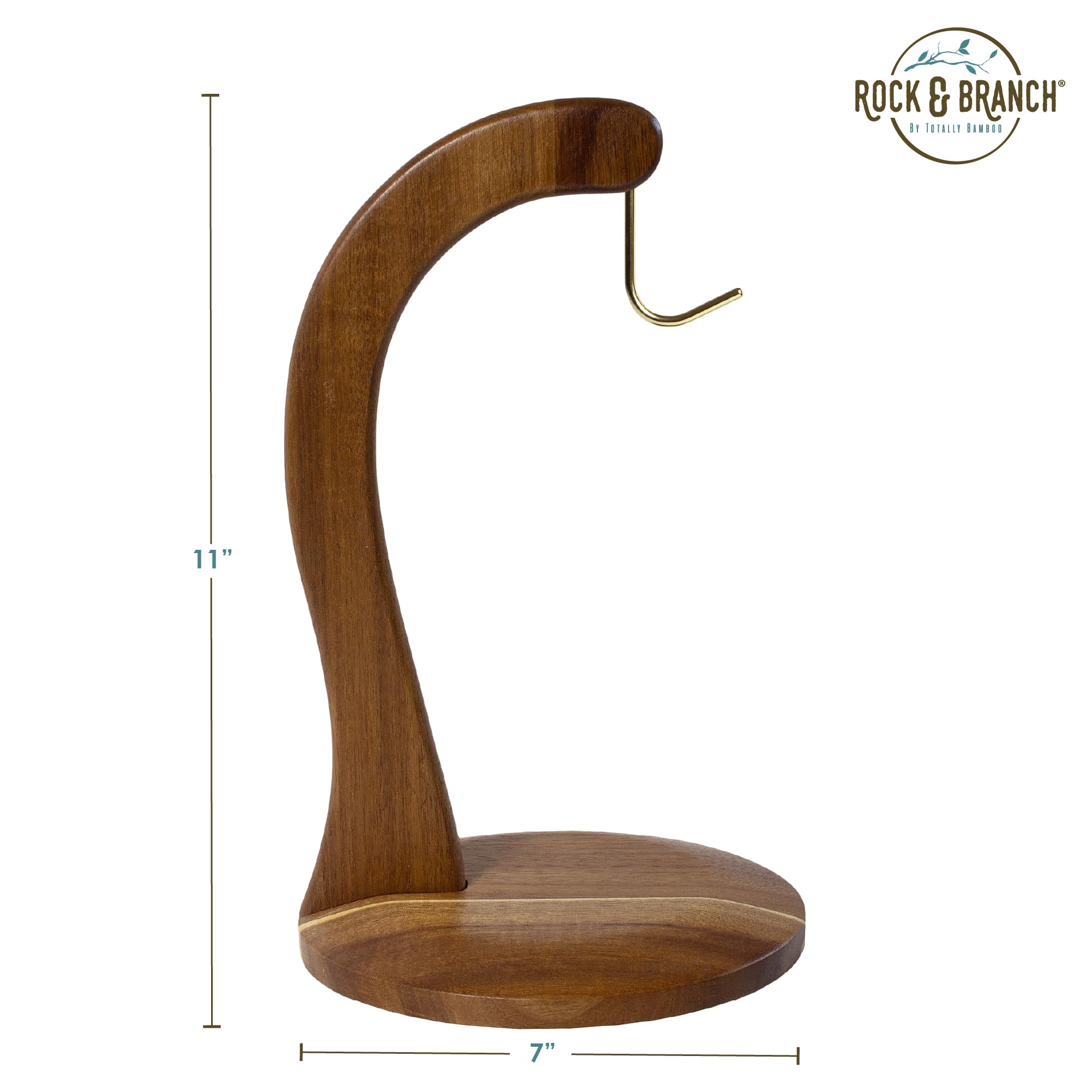 Acabado de madera de acacia en Totally Bamboo para un look cálido