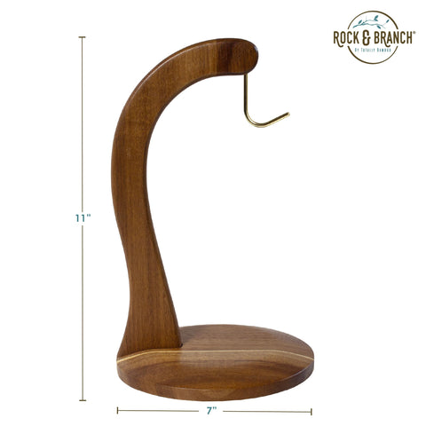 Acabado de madera de acacia en Totally Bamboo para un look cálido