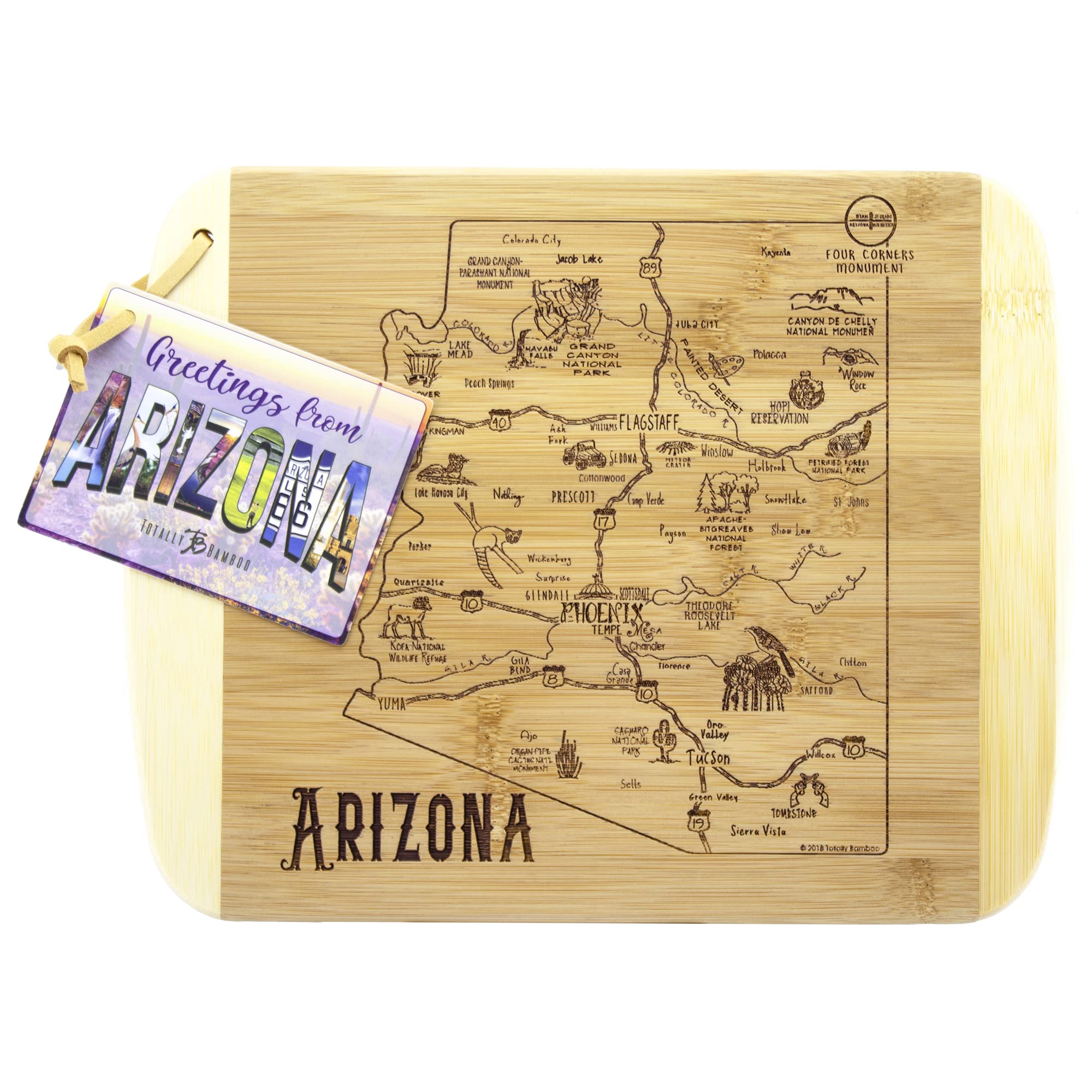 Totally Bamboo Arizona: regalo perfecto para amantes de la cocina y el paisaje