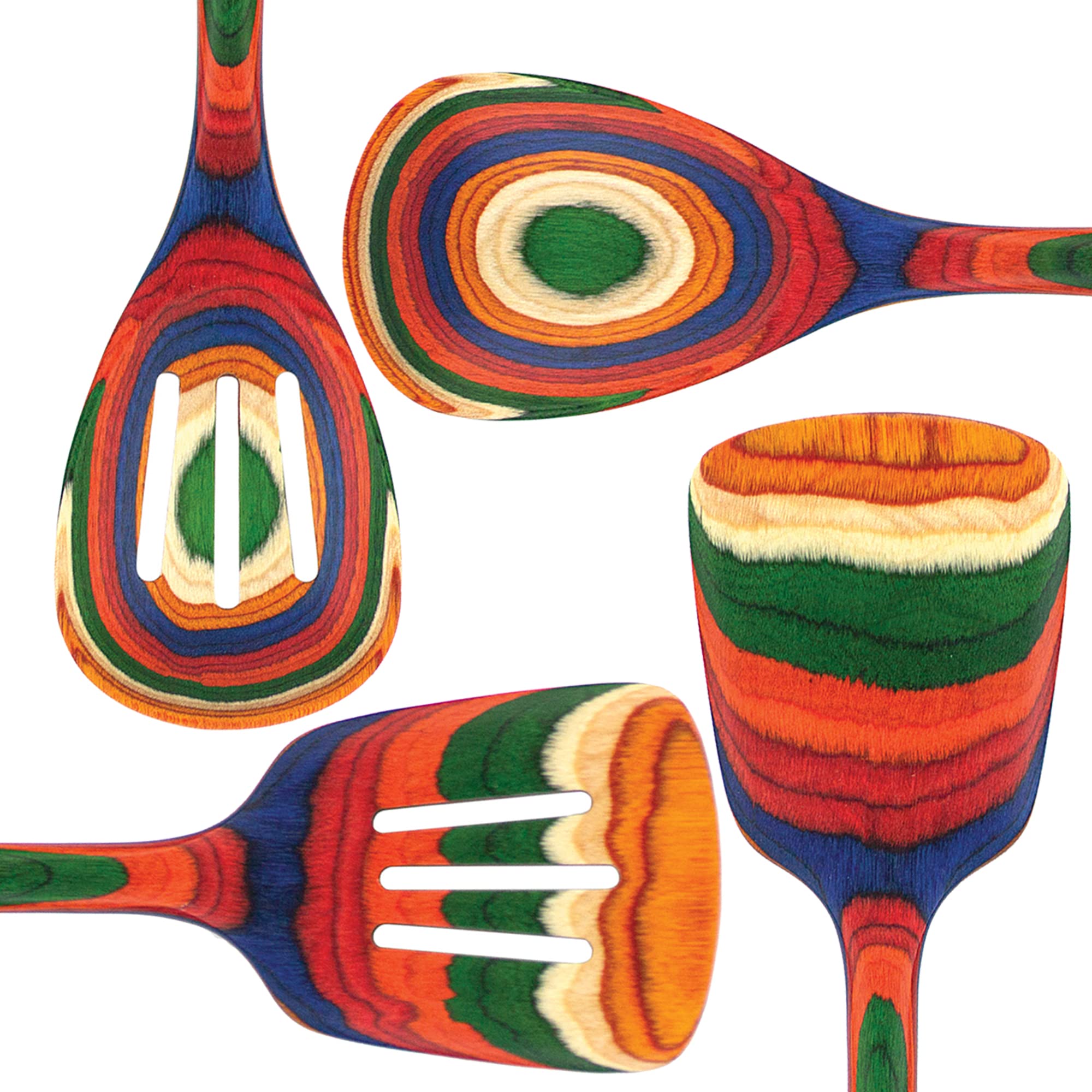 Totally Bamboo Baltique Marrakesh: diseño-colorido inspirado en mercados para cocinar con estilo.