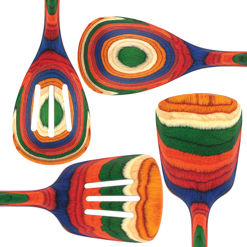 Totally Bamboo Baltique Marrakesh: diseño-colorido inspirado en mercados para cocinar con estilo.