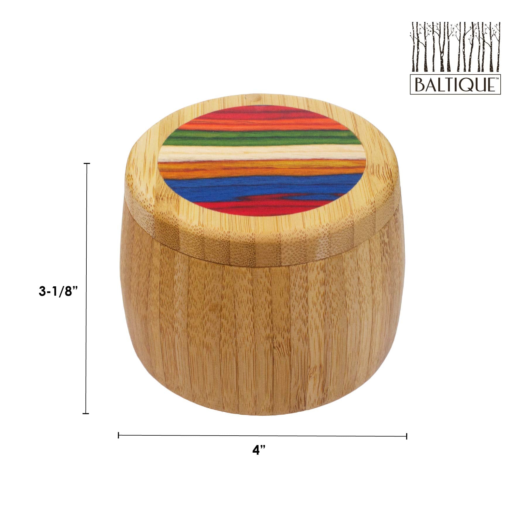 Totally Bamboo Baltique Marrakesh: diseño colorido que realza la mesa