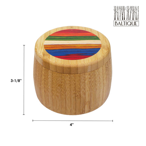 Totally Bamboo Baltique Marrakesh: diseño colorido que realza la mesa