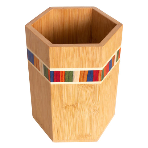 Totally Bamboo Baltique Marrakesh diseño multifuncional para utensilios y almacenamiento