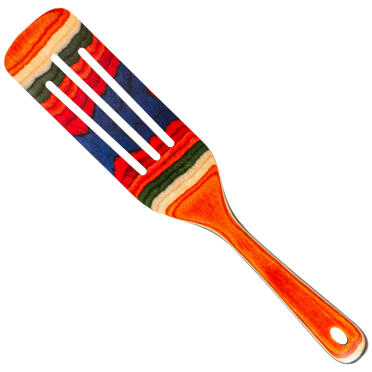 Totally Bamboo Baltique Marrakesh: espátula de madera multicolor para batir con facilidad