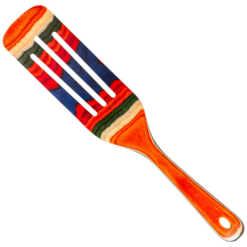 Totally Bamboo Baltique Marrakesh: espátula de madera multicolor para batir con facilidad