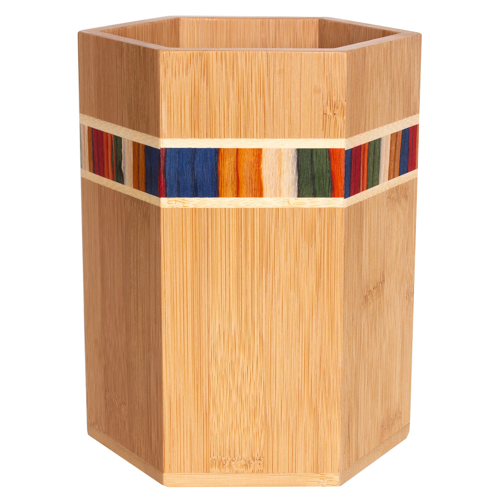 Porta-utensilios grande de Totally Bamboo Baltique Marrakesh para mantener utensilios a mano