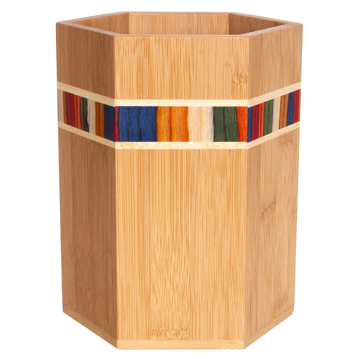 Porta-utensilios grande de Totally Bamboo Baltique Marrakesh para mantener utensilios a mano