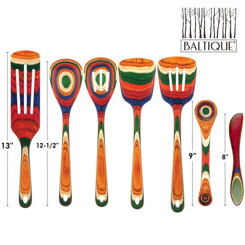 Totally Bamboo Baltique Marrakesh, spurtle versátil, mezcla y raspa con precisión.