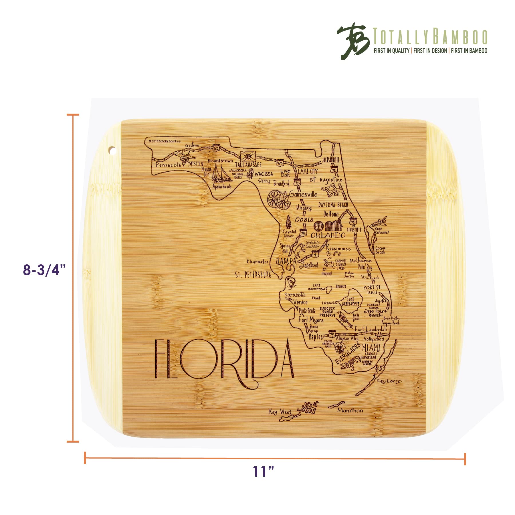 Totally Bamboo material ecoamigable de bambú Moso, duradero y renovable.