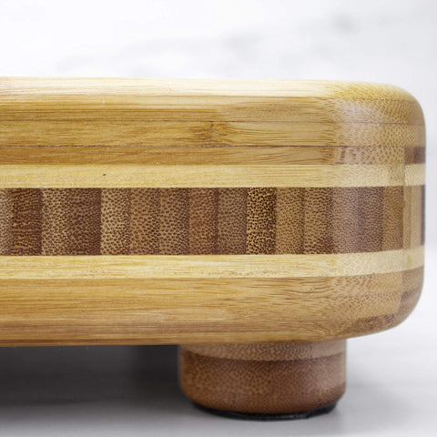 Totally Bamboo Big Easy: ideal para servir charcutería en reuniones.