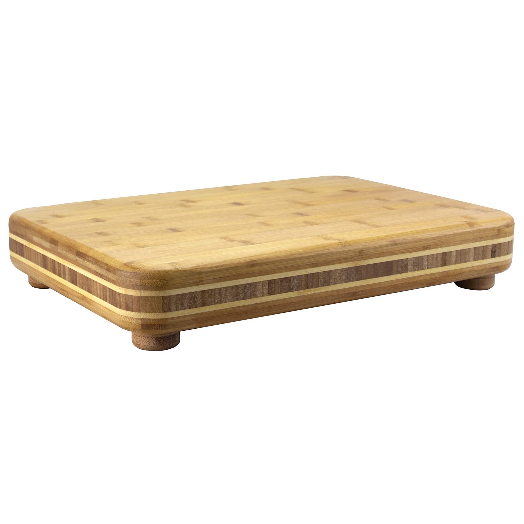 Totally Bamboo Big Easy: tabla de corte amplia para preparar comidas.