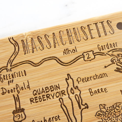 Totally Bamboo Destination Massachusetts, regalo perfecto para amantes de Massachusetts y la cocina.