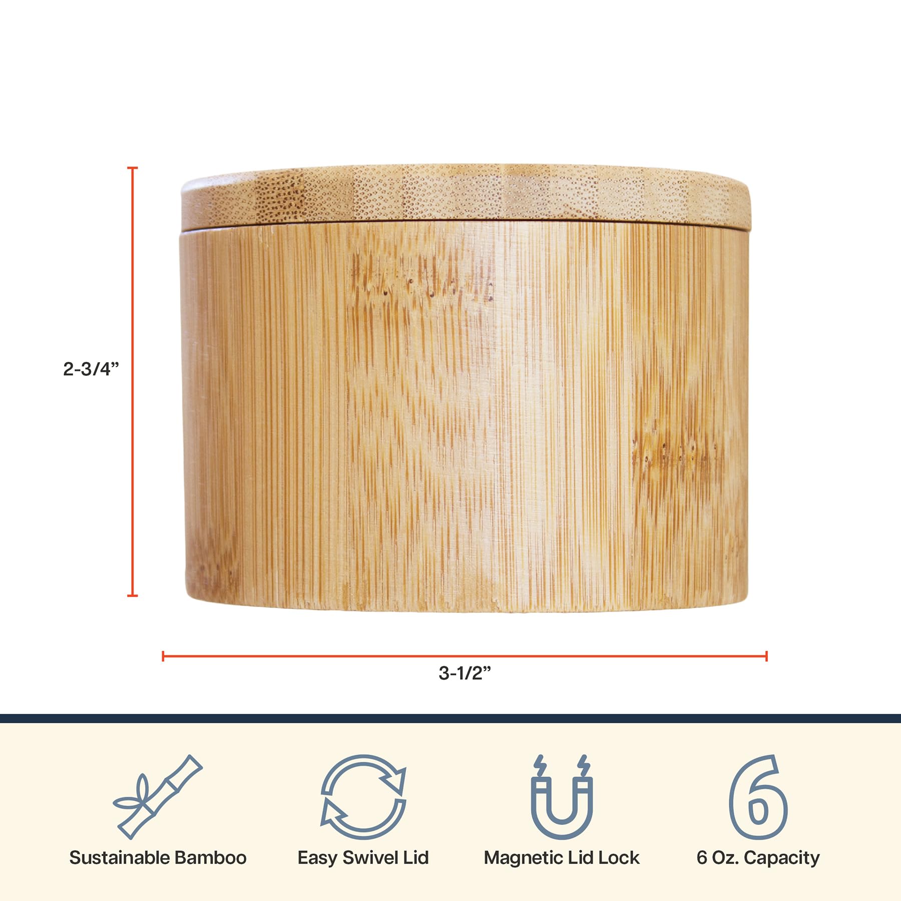 Totally Bamboo diseño compacto, perfecto para cocinas pequeñas