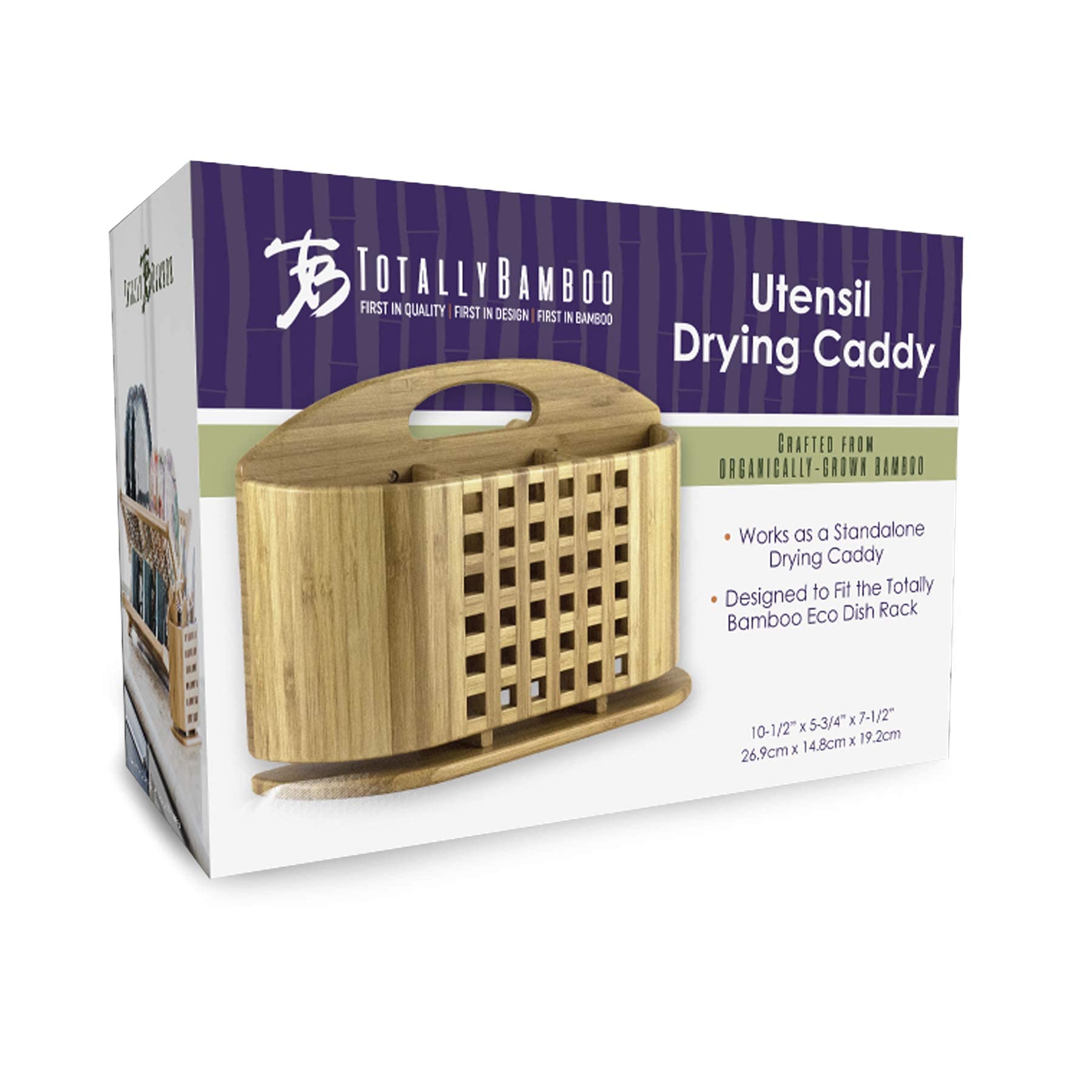 Totally Bamboo Eco-bambu-moso: material renovable y resistente para uso diario.