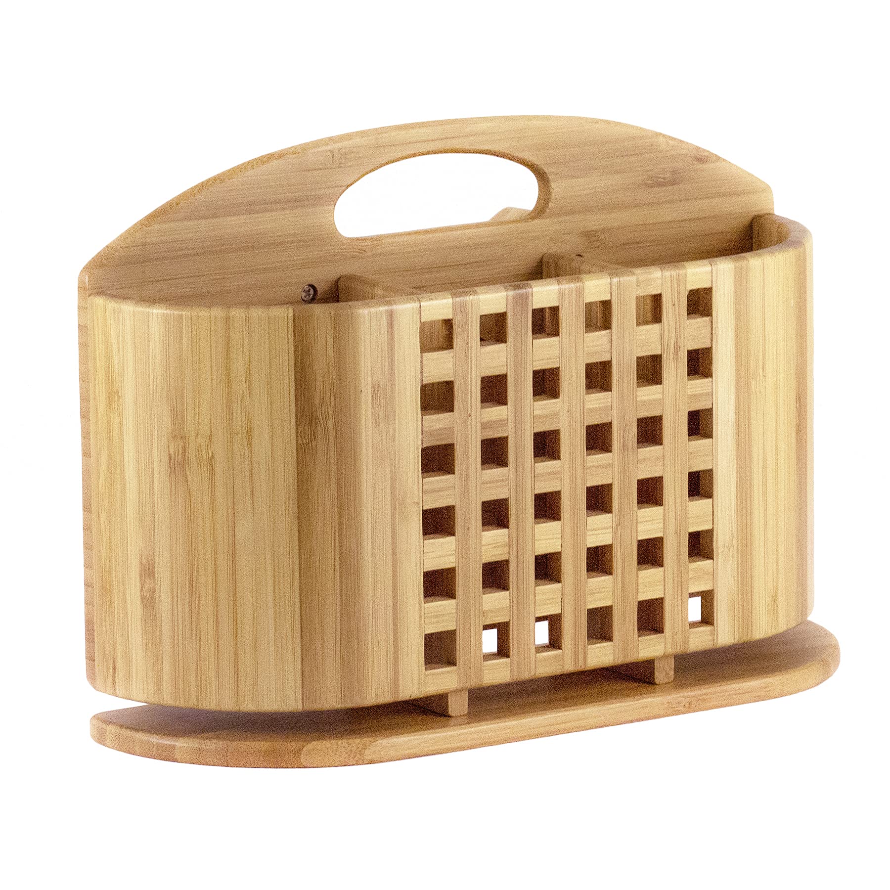 Totally Bamboo Eco-base-plana-estable: base plana para un reposo seguro en encimera.