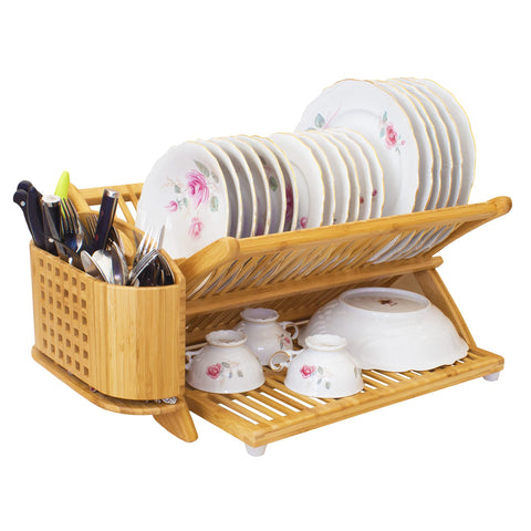 Totally Bamboo Eco-uso-independiente: útil como organizador estable en cualquier superficie.