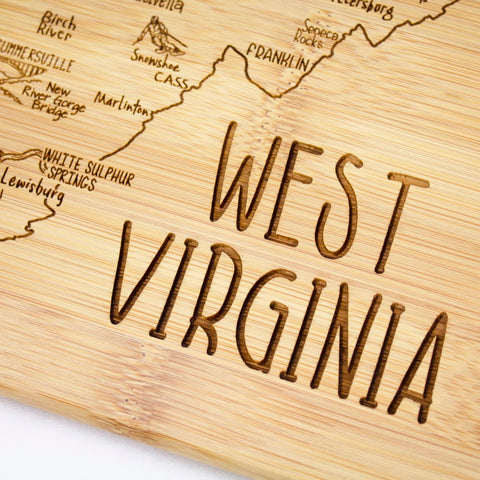 Totally Bamboo Harpers Ferry y Seneca Rocks: superficie duradera para cortar con cuchillo.