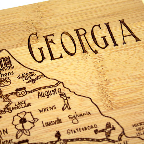 Totally Bamboo Puntos de Interés Georgia: detalles grabados para amantes de lugares