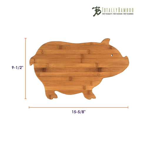 Totally Bamboo: regalo ideal con forma de cerdito, perfecto para amantes del estilo granja.