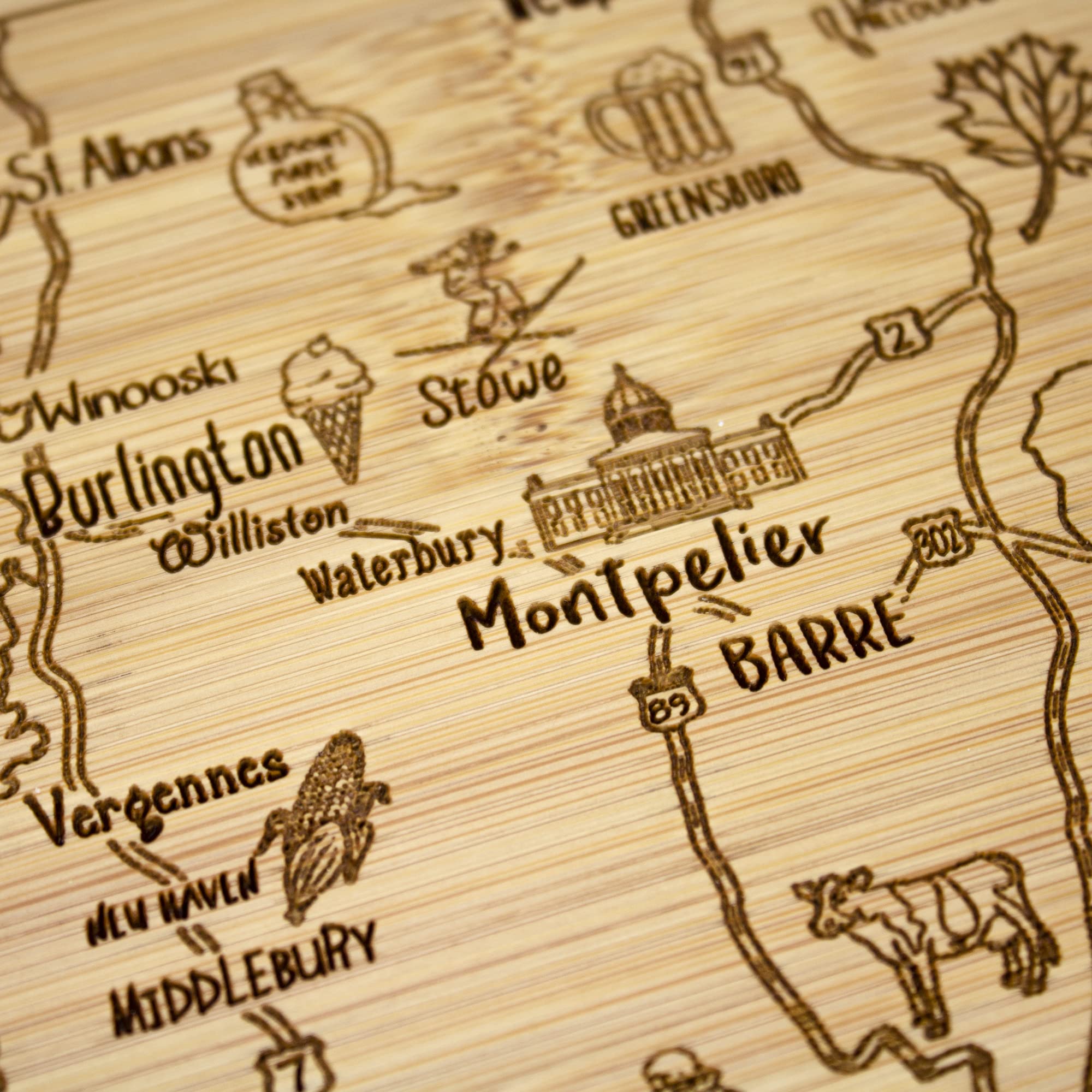 Totally Bamboo regalo ideal para amantes de Vermont.