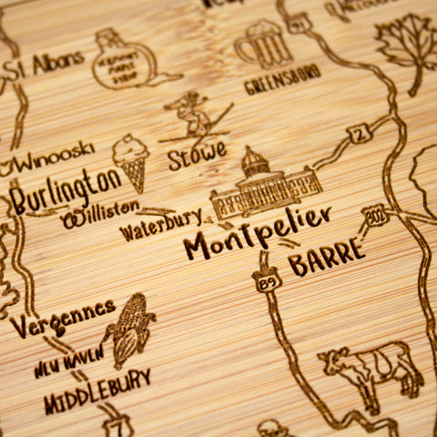 Totally Bamboo regalo ideal para amantes de Vermont.