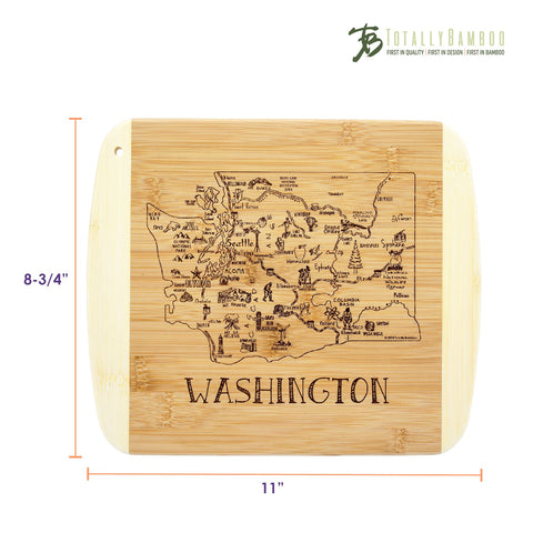 Totally Bamboo sostenibilidad en la cocina, opción ecoamigable para cortar y servir.