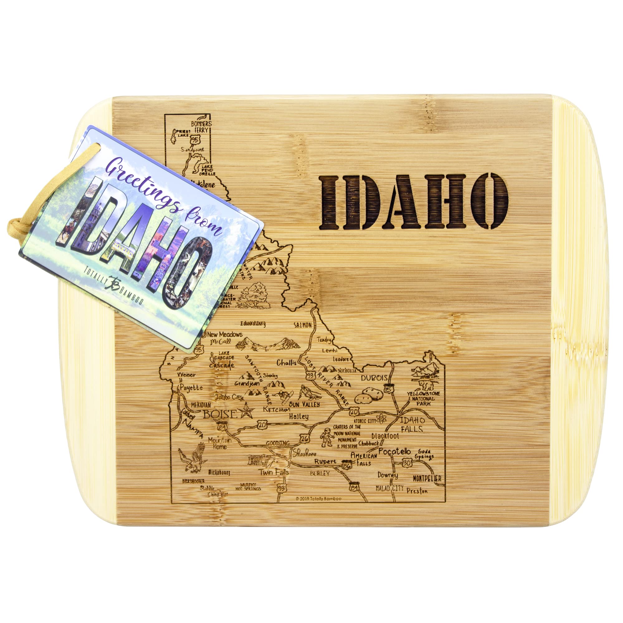 Totally Bamboo: regalo Idaho, tablero elegante para ocasiones