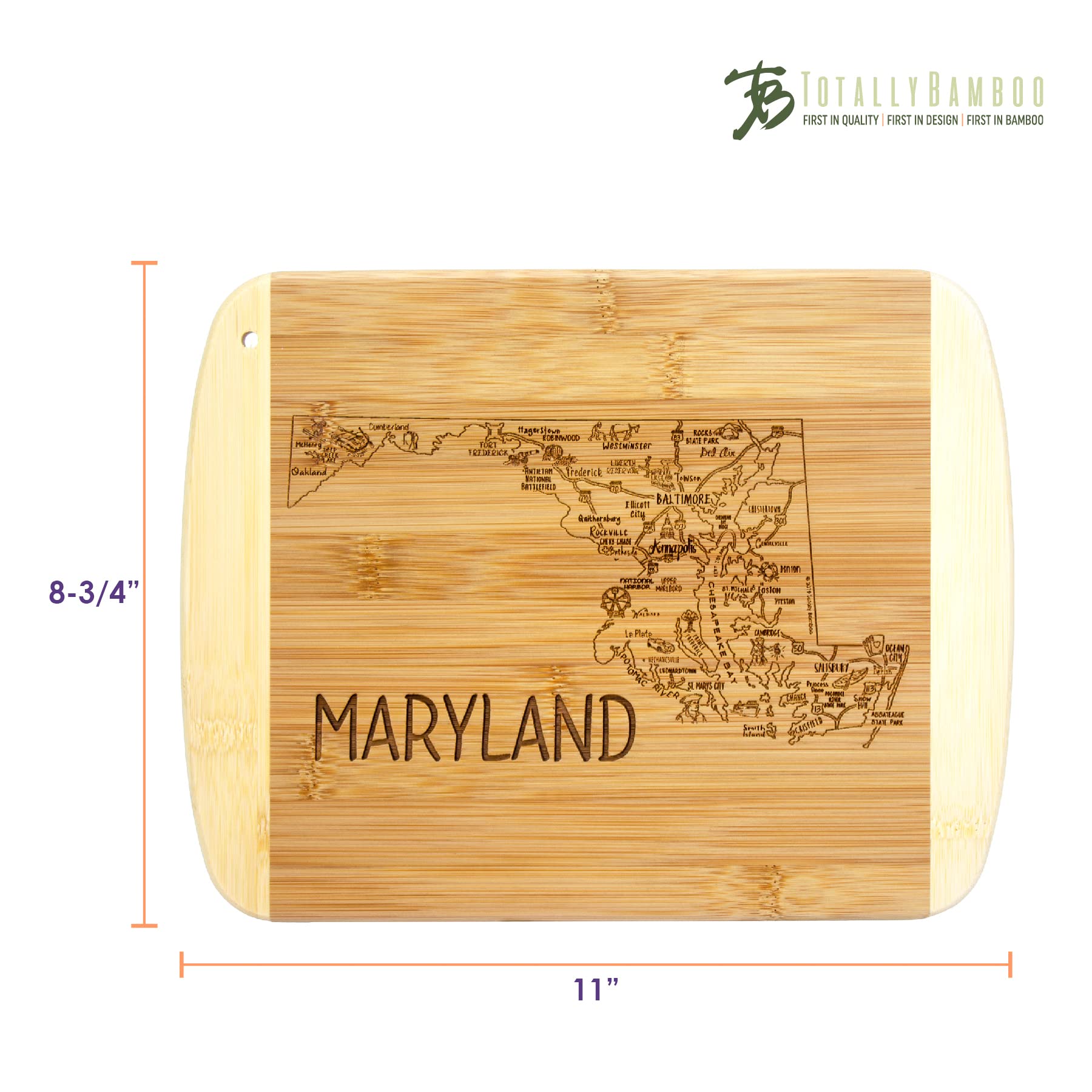Totally Bamboo A Slice of Life: bambú Moso ecológico y duradero para la cocina