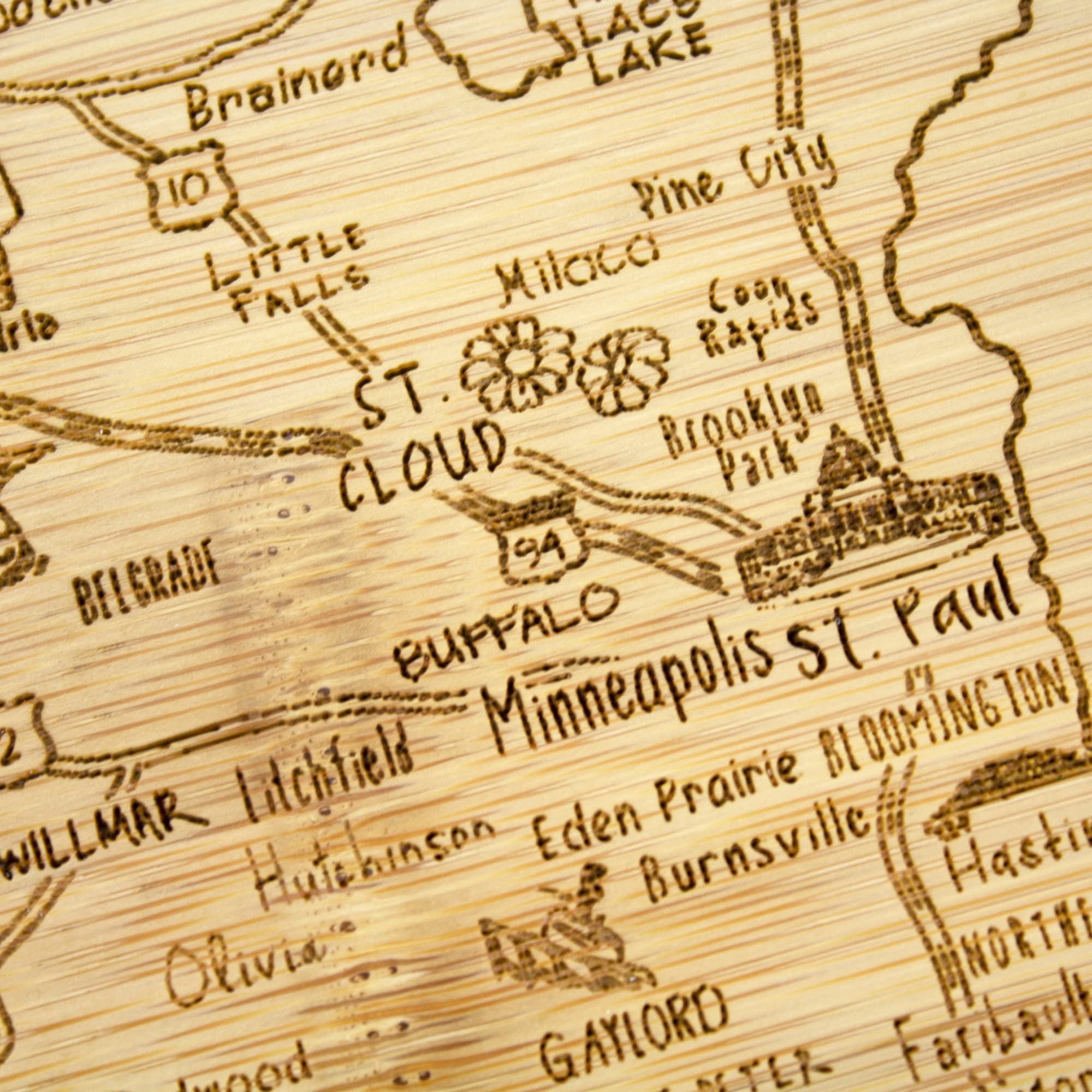 Totally Bamboo regalo ideal para amantes de Minnesota.