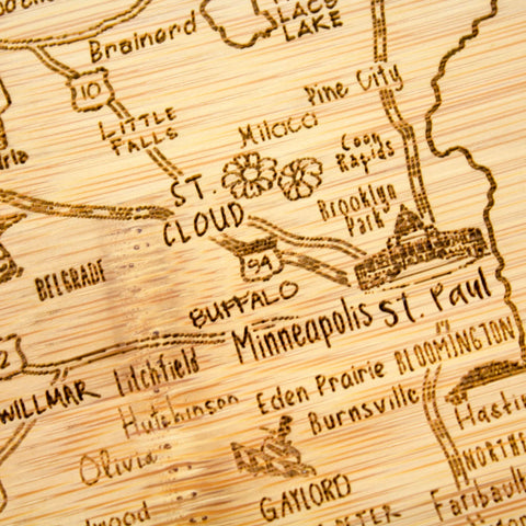 Totally Bamboo regalo ideal para amantes de Minnesota.
